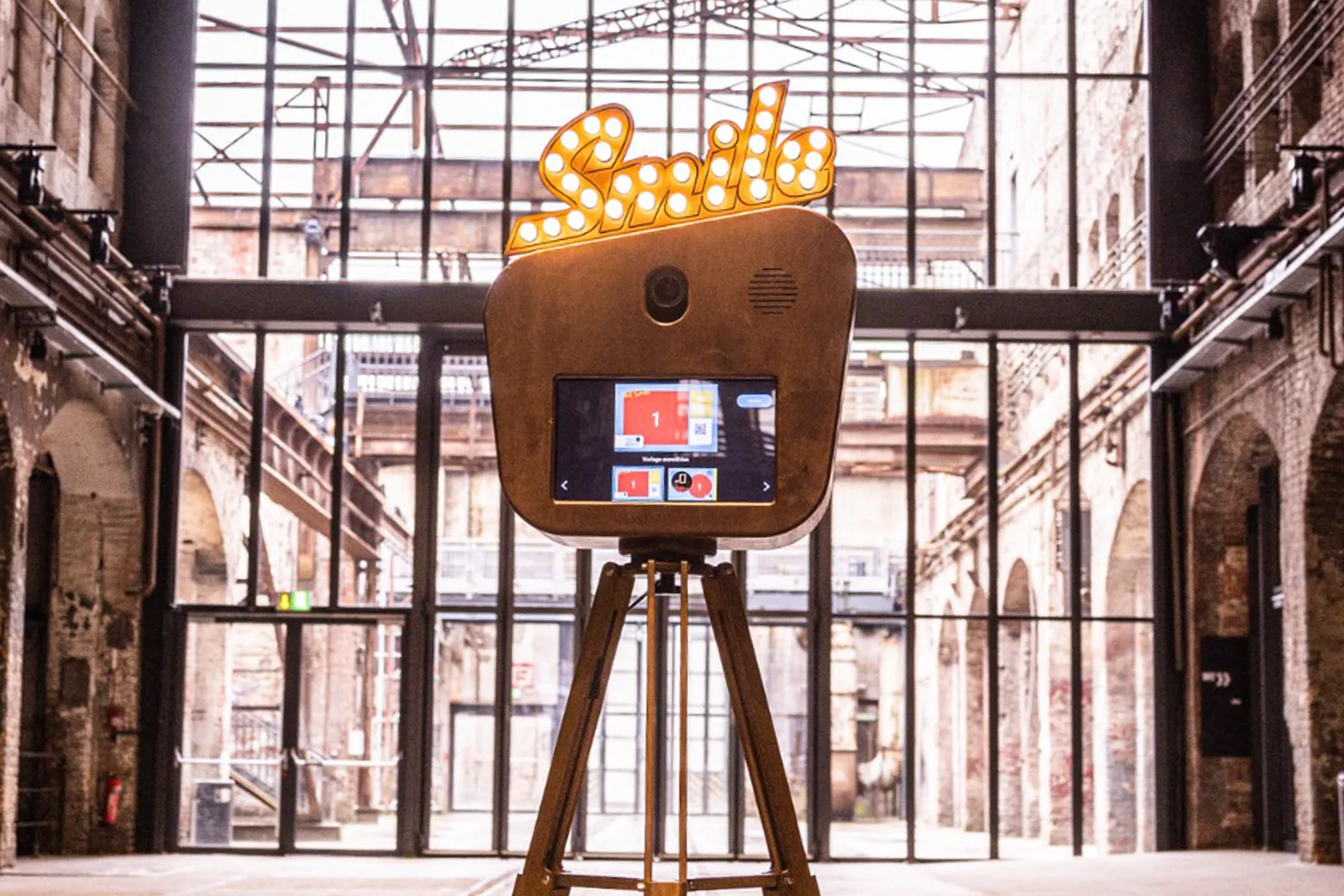Fotobox im Einsatz auf einer Geburtstagsfeier in Kiel